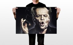 Jack Nicholson Smoking Days Art Wall Indoor Room – POSTER 20×30