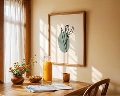 Minimalist Line Art Poster Print LA217