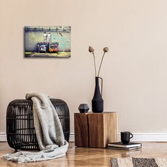 Canvas Prints Life is Short Chill the Duck Out Banksy Boys Canvas Wall Art