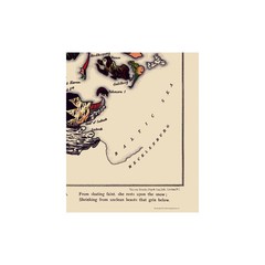 Historic Map – Denmark – Hodder 1869 – Vintage Wall Art