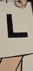 Vintage Hobby Lobby Wall Art Print Chanel 14×18 in Frameless Stretched Canvas