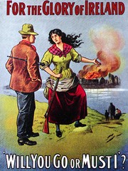 Vintage POSTER.Home wall.Glory of IRELAND.Political History Art.Decor.54