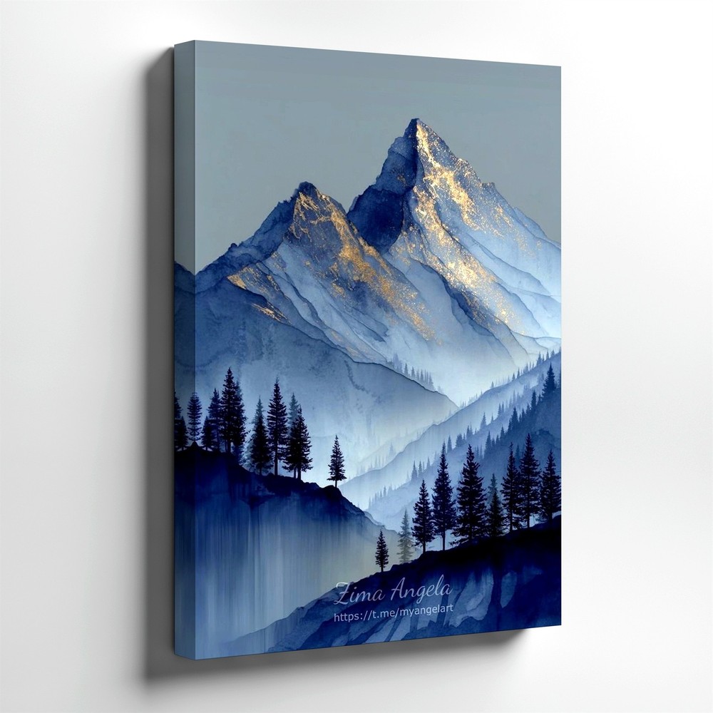 Wall Art Blue Ocean Seascape Boat Bow Painting Coastal Canvas Print Modern Decor