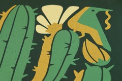DKNG Saguaro Bloom Art Print (Limited Edition 16″ x 20″ Silkscreen Poster)