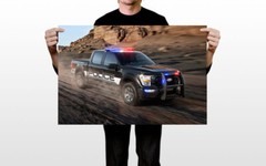 Ford F-150 Police Responder Wall Decor Print – POSTER 20×30