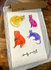 Rétrospective d’Andy Warhol exposition au Musée Ludwig Kôln 1989 – Poster