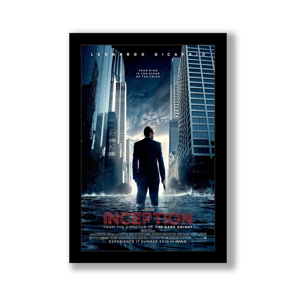 INCEPTION – 11×17 Framed Movie Poster by Wallspace