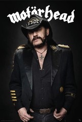 Motorhead – Lemmy – Officially Licensed – Poster – 24″ x 36″ Black