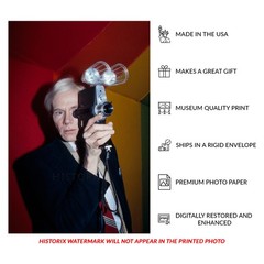 1977 Andy Warhol Photo Pop Art Artist Portrait Contemporary Art Icon