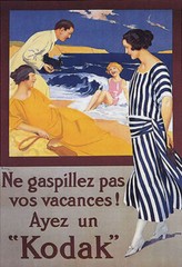 KODAK CAMERA DO NOT WASTE YOUR VACATION FAMILY PHOTOGRAPHY VINTAGE POSTER REPRO