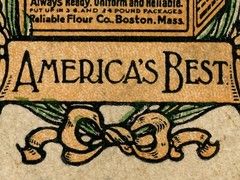 Reliable Flour Art POSTER! (up to 24 x 36) – 1915 – Cookbook – Vintage – Logo