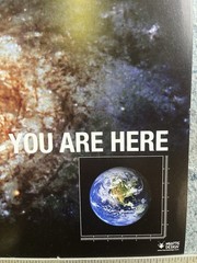 Carl Sagan Look At That Dot Galaxy Poster 12×24 Space Science Quote Art