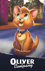 BB2682 Oliver & Company Film By George Scribner 1988 Anime Movie Poster 11×17