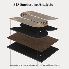 Contemporary Abstract Sandstone Wall Art for Stylish Home Decor