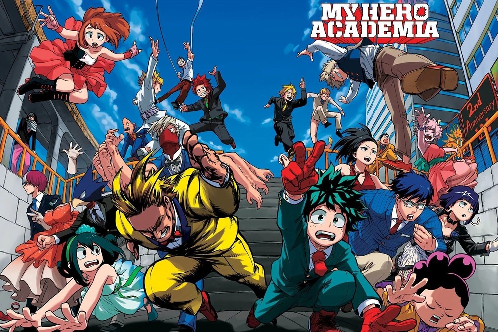 My Hero Academia Poster print 11″x17″ HOME DECOR
