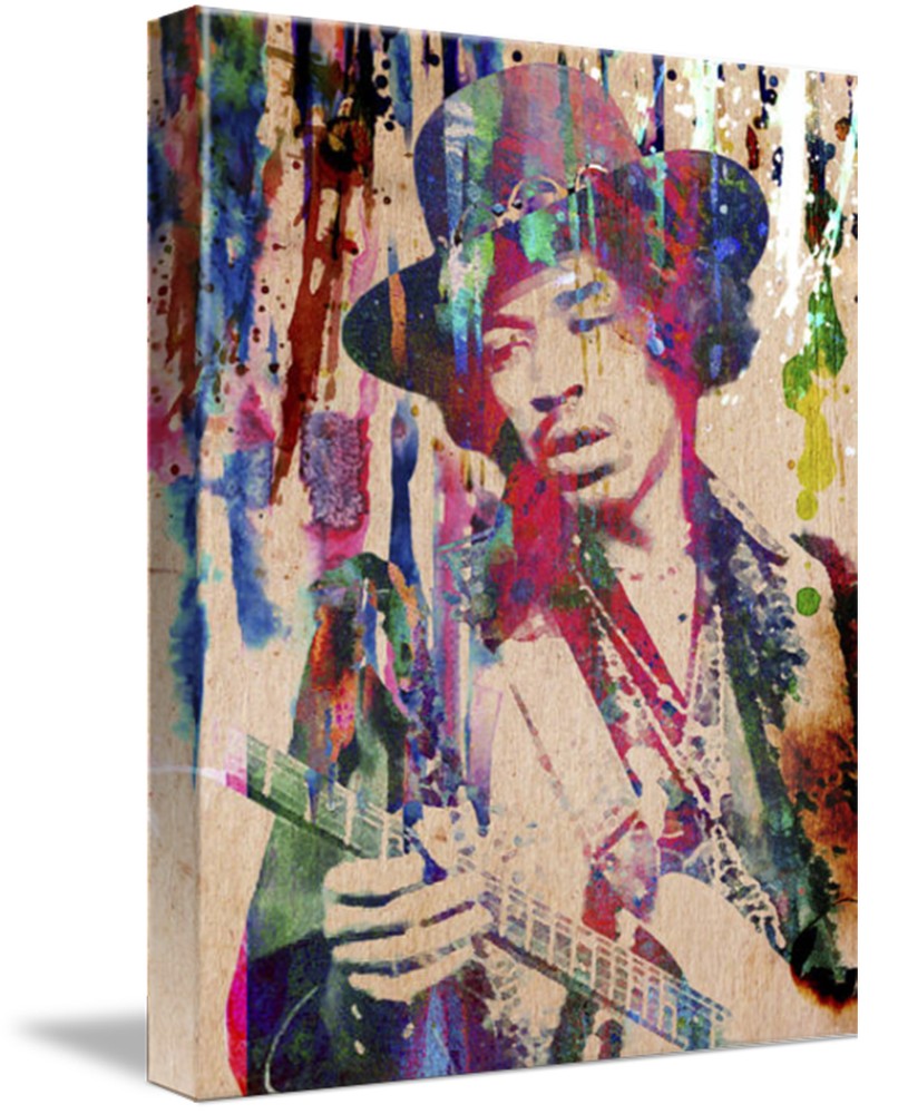 Jimi Hendrix Artwork, Hendrix Canvas, Jimi Artwork, Hendrix Poster
