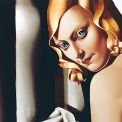 32W»x48H» PORTRAIT DE MARJORIE FERRY by TAMARA DE LEMPICKA – CHOICES of CANVAS