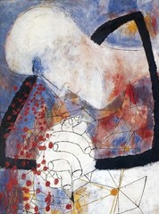 Ben Shahn Abstract Modern Science – Helix and Crystal Giclée Print