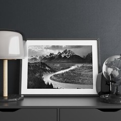 Ansel Adams The Tetons and the Snake River, Grand Teton National Park Art Print