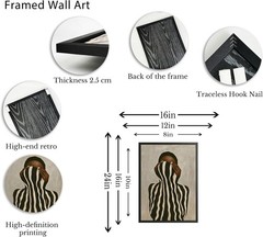 Black Woman Canvas Wall Art African American Picture Wall Decor Fashion