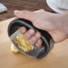 High Quality Home Kitchen Accessories Tools StainlessGinger Crusher Garlic Press