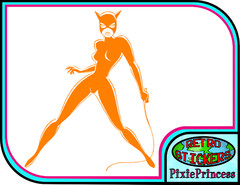 Batman Catwoman B2 Vinyl Sticker Wall Poster Art DC Comic Laptop Car Bike Movie