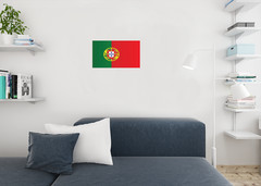 Portugal National Flag Cool Wall Decor Art Print Poster 12×18