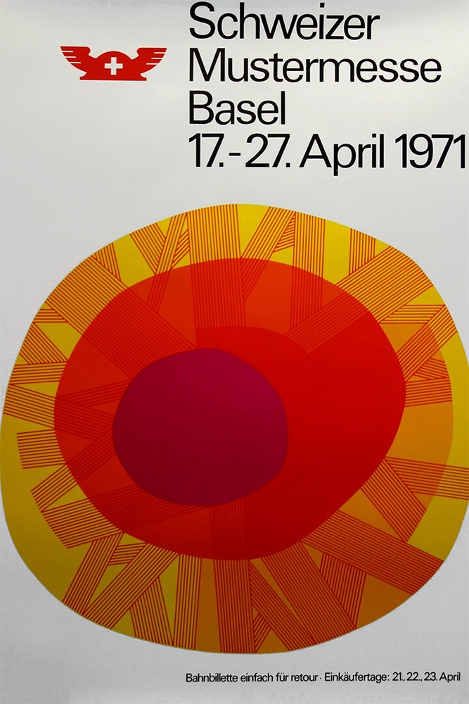 Art Politics Expo Basel 1971 Original Vintage Wall Art Home Decor – POSTER 20×30