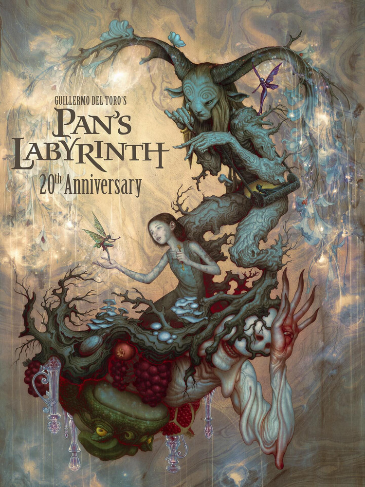 Pan’s Labyrinth 20th Anniversary Poster Fantasy Film Art