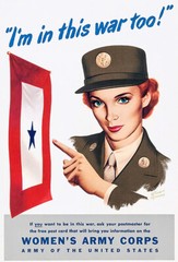 I’m In This Too – Woman Army Corps – 1944 – World War II – Propaganda Poster