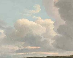 Antique Cloud Study Landscape Canvas Art Print Giclee Reproduction Decor