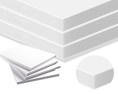 3/8″ White Foam Core Boards 11×14 16×20 20×30 24×36 30×40 32×40 Poster Backing