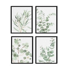 Botanical Prints Wall Art Framed: Sage Green Modern Farmhouse Wall Decor – Bo…