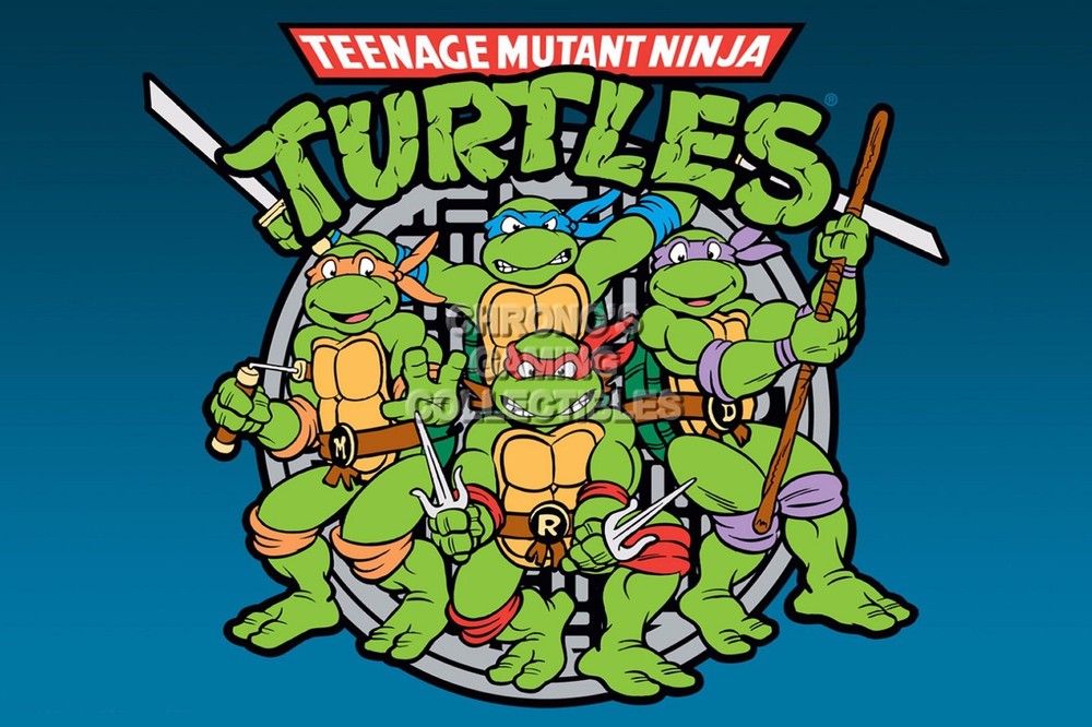 Teenage Mutant Ninja Turtles Art NES 1 2 3 IV Premium POSTER MADE IN USA- TMNT08