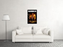 Rambo 3 Action Soldier Print Painting Wall Art Home Decor – POSTER 20×30