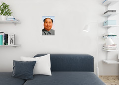 Chairman Mao Zedong Portrait China Chinese Art Print Poster 12×18