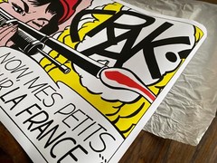 CRAK! de Roy Lichtenstein – 1964 – Poster