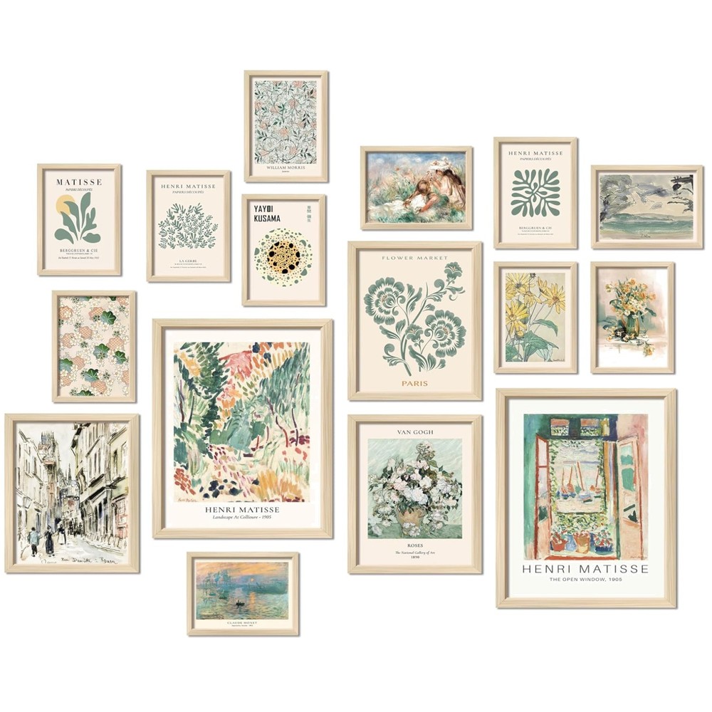 Matisse Wall Posters for Bedroom – Abstract Gallery Set