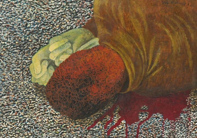 Ben Shahn Macbre Postwar Allegory – Death on the Beach 1945 Giclée Print