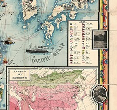 1931 Pictorial Map of China Asia Wall Art Poster Print Artwork Decor Vintage
