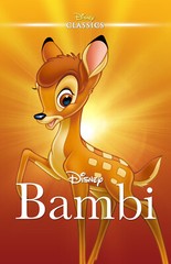 AA0468 Bambi Film By David Hand 1988 Gold Movie Poster 11×17