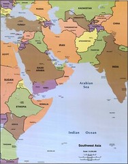 1996 CIA Map Southwest Asia Wall Art Poster Print Home Office Decor Homeschoolin