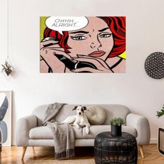 64412 Roy Lichtenstein ohhh Wall Decor Print Poster
