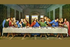 The Last Supper Leonardo da Vinci – Poster 20×30 Catholic – Poster 20×30