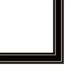 Framed 2-Pieces 14 In. X 18 In. Vignette (I Have a Drinking Problem) Black Wall