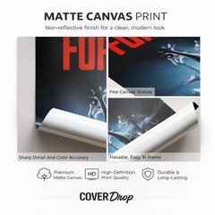 Sons Of The Forest Gaming Cover Poster | Premium Matte Canvas Print