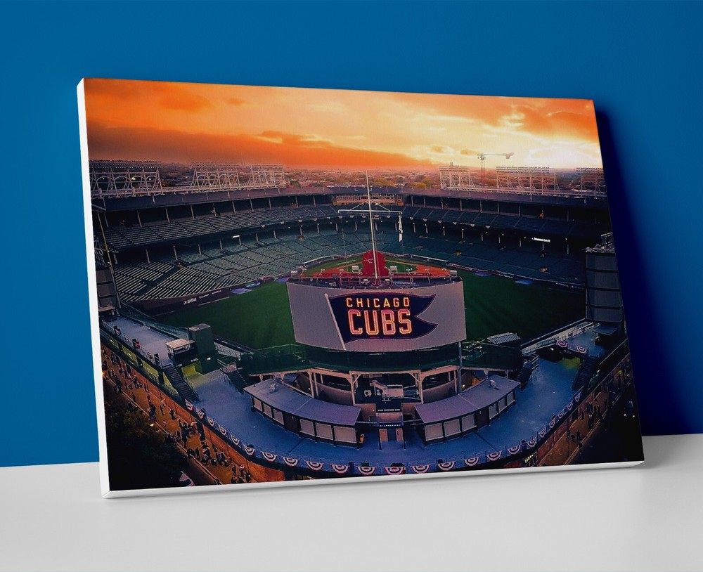 Wrigley Field Poster or Canvas