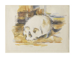 Paul Cézanne Study of a Skull : Macabre : Archival Quality Giclée Art Print 1902