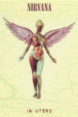 Nirvana Music Poster In Utero Album Cover 4×6 Print Grunge Rock Art