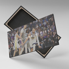 Steph Curry Canvas Art – Ready To Hang – Golden State Warriors – Sports Art